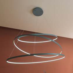 Rings | Horizontal suspension A | Suspended lights | Zava Srl