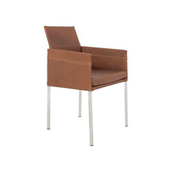 TEXAS FLAT Side chair | Seat and backrest upholstered | KFF