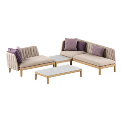 Calypso lounge set 3 | Chaises longues | Royal Botania