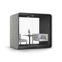 PodBooth Meeting with open front | Sound insulation | Martela