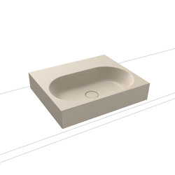 Centro Countertop Washbasin 120mm warm beige 20 | Lavabi | Kaldewei
