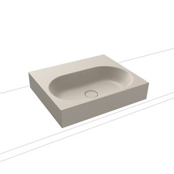 Centro Countertop Washbasin 120mm warm grey 10 | Wash basins | Kaldewei