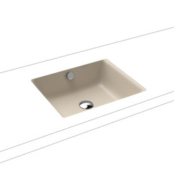 Puro undercounter washbasin warm beige 20 | Lavabi | Kaldewei