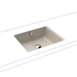 Puro undercounter washbasin warm grey 10 | Lavabi | Kaldewei
