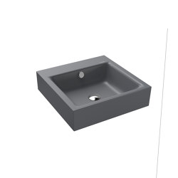 Puro wall-hung washbasin cool grey 70 | Wash basins | Kaldewei