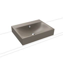 Silenio countertop washbasin 120mm warm grey 60 | Wash basins | Kaldewei