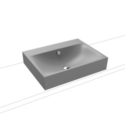 Silenio countertop washbasin 120mm cool grey 30 | Wash basins | Kaldewei