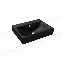 Silenio countertop washbasin 120mm black matt 100 | Wash basins | Kaldewei