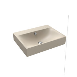 Silenio wall-hung washbasin warm beige 20 | Lavabos | Kaldewei
