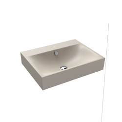 Silenio wall-hung washbasin warm grey 10 | Lavabi | Kaldewei