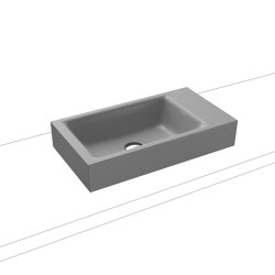 Puro countertop handbasin cool grey 30 | Wash basins | Kaldewei