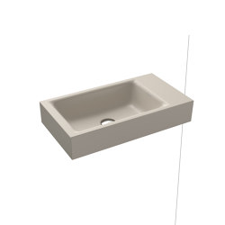 Puro wall-hung handbasin warm grey 10 | Wash basins | Kaldewei