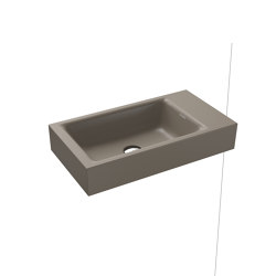 Puro wall-hung handbasin warm grey 60 | Wash basins | Kaldewei