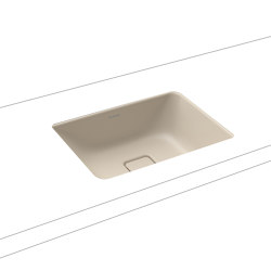 Cono undercounter washbasin warm beige 20 | Wash basins | Kaldewei