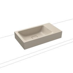 Cono countertop handbasin warm beige 20 | Lavabos | Kaldewei