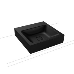Cono Countertop washbasin 120mm black matt 100 | Lavabos | Kaldewei