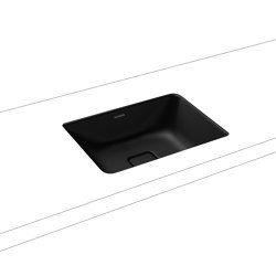 Cono undercounter washbasin black matt 100 | Wash basins | Kaldewei