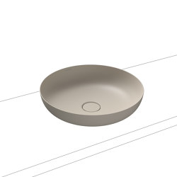 Miena washbowl (round) warm grey 10 | Wash basins | Kaldewei