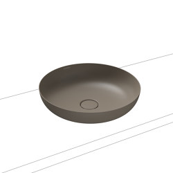 Miena washbowl (round) warm grey 60 | Wash basins | Kaldewei