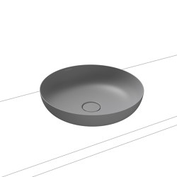 Miena washbowl (round) cool grey 30 | Wash basins | Kaldewei