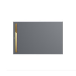 Nexsys cool grey 70 | Blende Gold glänzend | Duschwannen | Kaldewei
