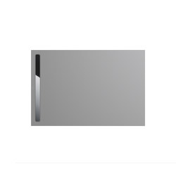 Nexsys cool grey 30 | Cover polished stainless steel | Bacs à douche | Kaldewei