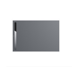 Nexsys cool grey 70 | Cover polished stainless steel | Platos de ducha | Kaldewei