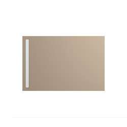 Nexsys warm beige 40 | Cover powder-coated alpine white | Shower trays | Kaldewei
