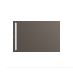 Nexsys warm grey 80 | Cover powder-coated alpine white | Shower trays | Kaldewei