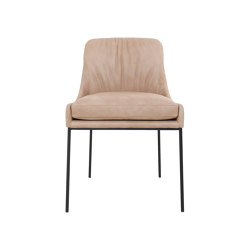 YOUMA CASUAL Side chair | Seat and backrest upholstered | KFF