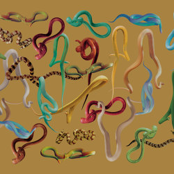 Snakes Storm | Wall coverings / wallpapers | LONDONART