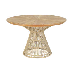 Fiorella Table Weaving | Tabletop round | cbdesign
