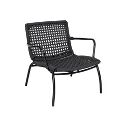 Lara Relax Armchair Single Weaving | with armrests | cbdesign