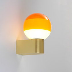 Dipping Light A1-13 Amber-Brushed Brass | Wall lights | Marset