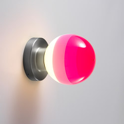 Dipping Light A2-13 Pink-Graphite | Wall lights | Marset