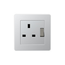 A flow | British Standard Aluminium | British sockets | JUNG