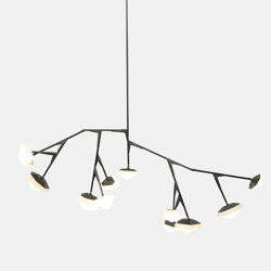 Myriad Chandelier, 12 Long | Ceiling suspended chandeliers | Gabriel Scott