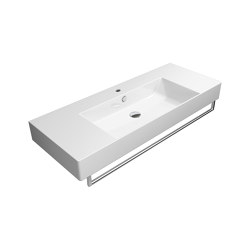 Kube X 120x47 |  Washbasin | Single wash basins | GSI Ceramica