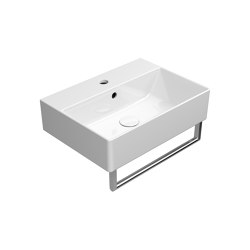 Kube X 50x37 |  Washbasin | Single wash basins | GSI Ceramica