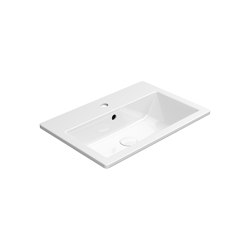 Kube X 58x40 |  Washbasin | Wash basins | GSI Ceramica