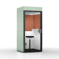 Mobile Unit |  Sea Green | Room in room | OFFICEBRICKS