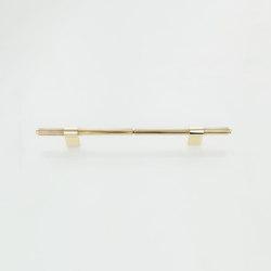 Furniture Handle WCM3 | The H Brass polished | Cabinet handles | Craftvoll