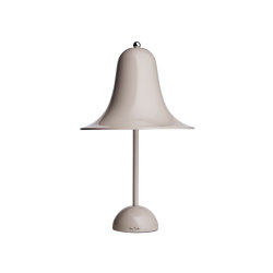 Pantop Table Lamp | Grey sand Ø23 | Lámparas de sobremesa | Verpan