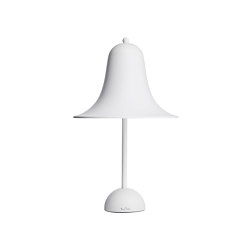 Pantop Table Lamp | Matt white Ø23 | Table lights | Verpan