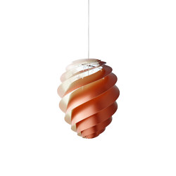 Swirl SWIRL 2 M Copper | Suspended lights | LE KLINT