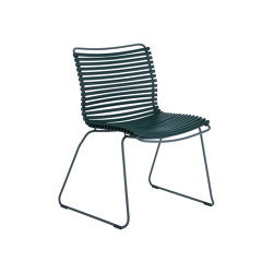 CLICK | Dining chair Pine Green No Armrest | Stühle | HOUE