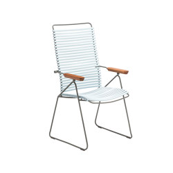 CLICK | Dining chair Dusty Light Blue Position chair | Chaises | HOUE