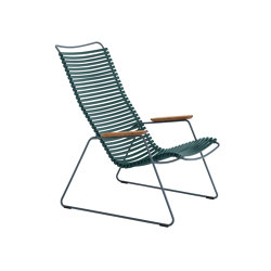 CLICK | Lounge chair Pine Green | Poltrone | HOUE