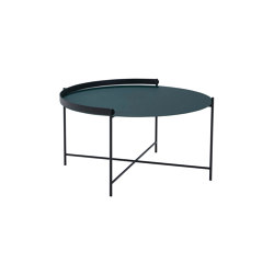 EDGE | Table Ø76 Pine Green | Tables d'appoint | HOUE