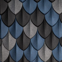 Carrelage 3D - Carrelage mural moulé | Wall tiles | Autex Acoustics